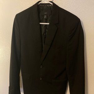 H&M: Men's Black Regular-Fitting Blazer (34R)US